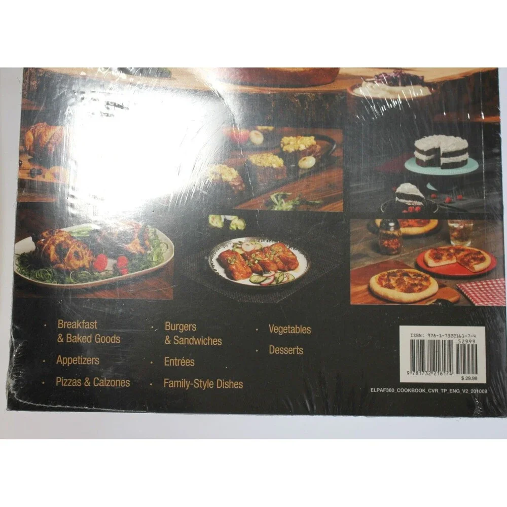 NEW SEALED Emeril Lagasse Everyday Recipes Power AirFryer 360 2019 TPB Cookbook